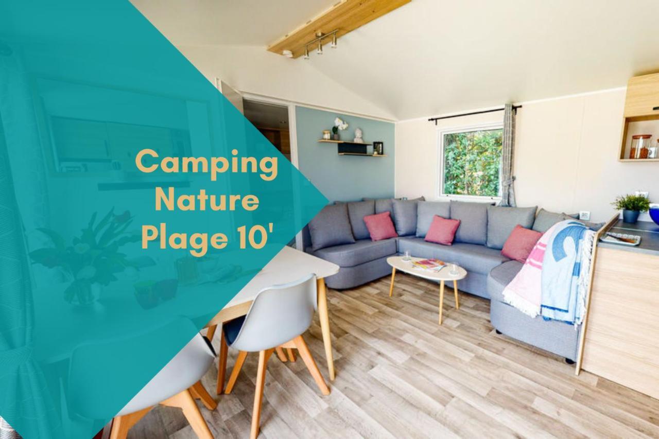 New Jungle Lake - Clim - Wifi - Draps & Serviettes - Bbq - 10' Des Plages Lattes Exterior photo
